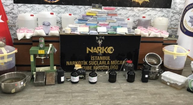 İstanbulda uyuşturucu operasyonları: 5i yabancı uyruklu 10 şüpheli yakalandı