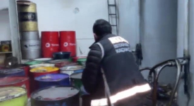 İstanbuldaki operasyonlarda 214 bin 300 litre kaçak akaryakıt ele geçirildi