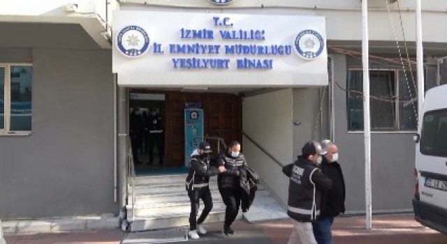 İzmirde esnaftan haraç alan suç örgütüne operasyon: 9 tutuklama