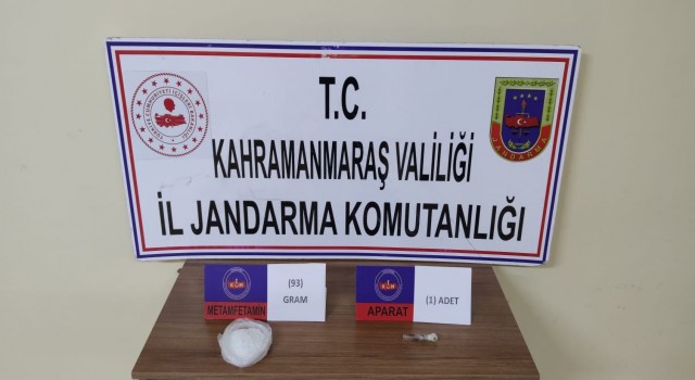 Kahramanmaraşta bir şahıs uyuşturucu ile yakalandı