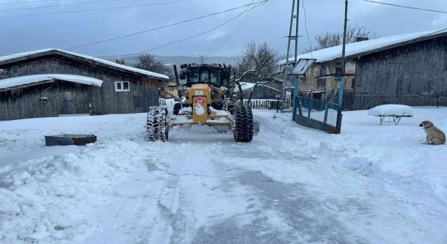 Karabükte 18 köy yolu ulaşıma açıldı
