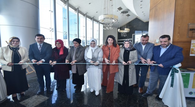 Karatayda Kağıt Rölyef Sergisi açıldı