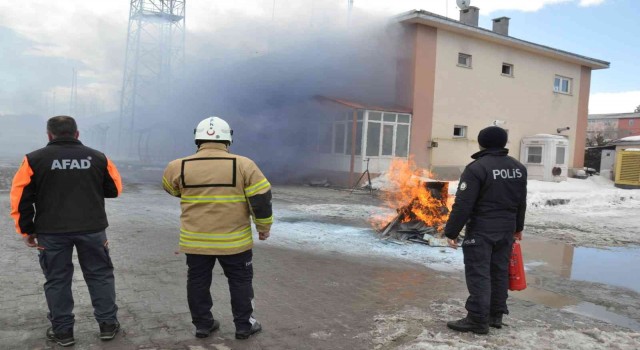 Karsta gerçeği aratmayan tatbikat