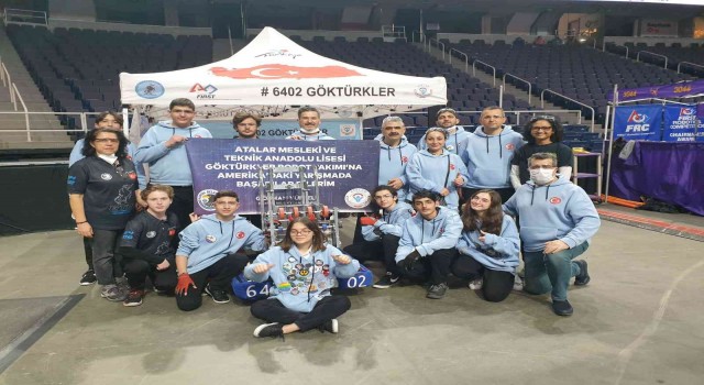 Kartallı Göktürkler Takımı ABDden ödülle döndü