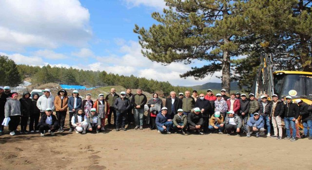 Kaymakam Özaydan, orman fidanlığı ziyareti