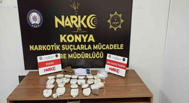 Konyada zehir tacirlerine operasyonu: 5 tutuklama