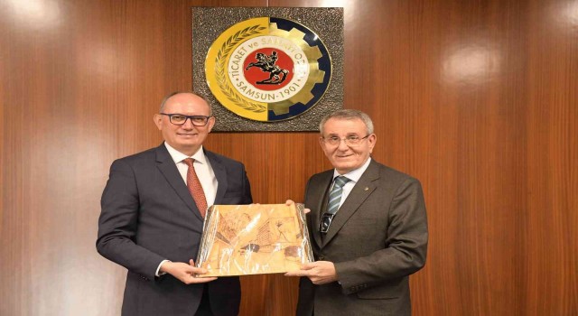 Kosova Ferizaj Belediye Başkanı iş birliği için Samsunda