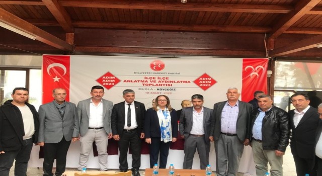 Köyceğizde MHP Adım Adım 2023 toplantısı gerçekleştirildi