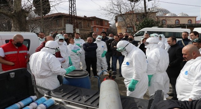 Kuş gribi tatbikat eğitimi yapıldı