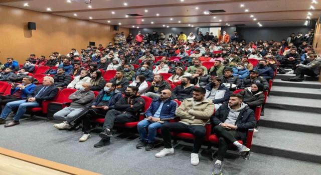 Kütahyada “Narko Gençlik” projesinde 250 üniversite öğrencisine eğitim