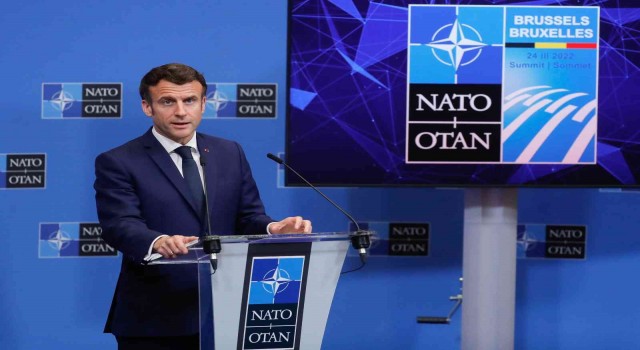 Macron: Ukraynaya ihtiyaç duyduğu savunma teçhizatını sağlamaya devam edeceğiz