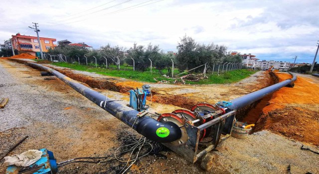 Manavgat Sarıların içme suyu basınç sorunu çözülüyor