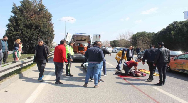 Manisada otomobilin çarptığı bisiklet sürücüsü hayatını kaybetti