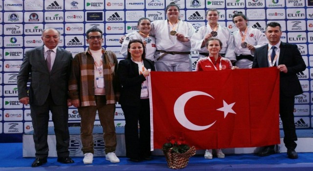 Manisalı judocu Sümeyye Kaya Avrupa 3üncüsü oldu