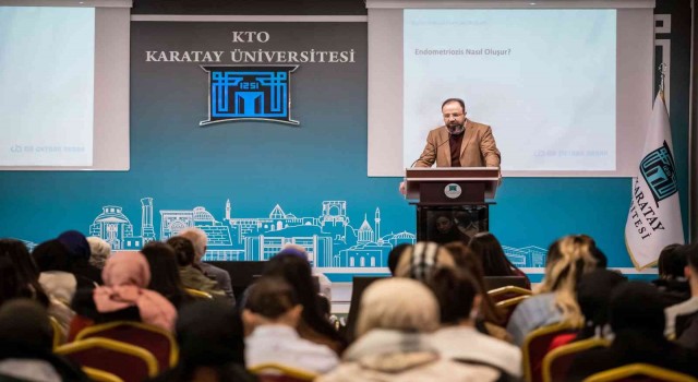 Medıcana ile KTO Karatayda Sağlık Sohbetlerinin konusu Endometriozis oldu