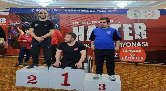 Meram Belediyespordan halterde 6 madalya