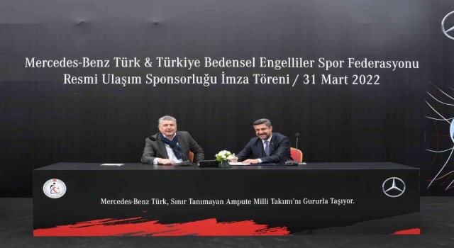 Mercedes-Benz Türk, Ampute Futbol Milli Takımının resmi ulaşım sponsoru oldu