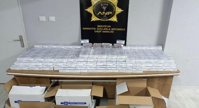 Merzifonda 33 binden fazla uyuşturucu hap ele geçirildi: 4 gözaltı