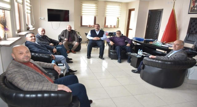 MHP Eskişehir İl Başkanı Candemirden Başkan Bozkurta ziyaret