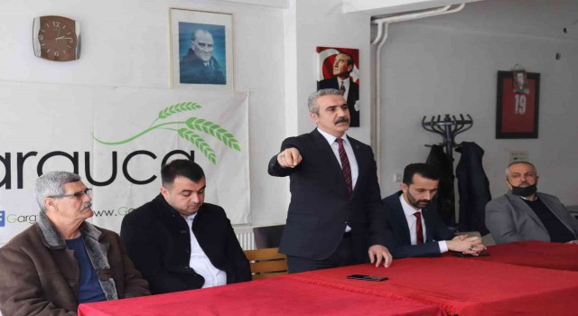 MHP Kargıda orman kesim işçileriyle bir araya geldi