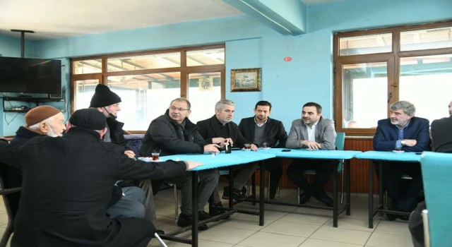 Milletvekili Sami Çakır Başiskelede vatandaşlarla bir araya geldi