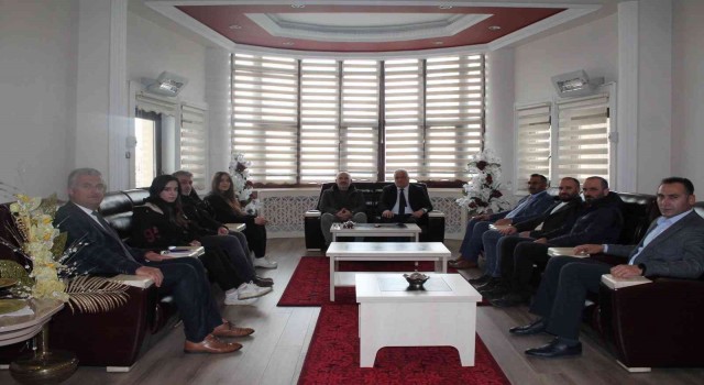 Milli Eğitim Müdürü Tomar basın mensuplarıyla bir araya geldi