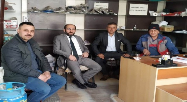 Müftü Akyoldan esnafa Ramazan ziyareti