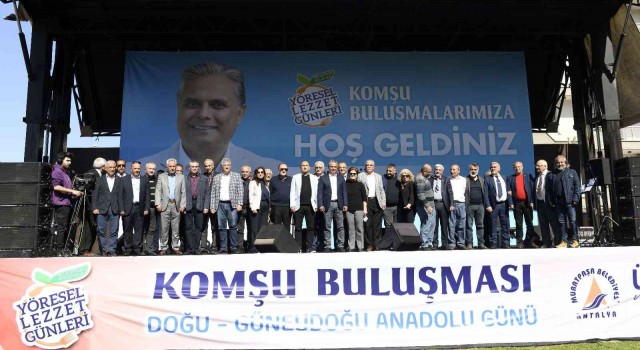 Muratpaşada Doğu ve Güneydoğulular buluştu
