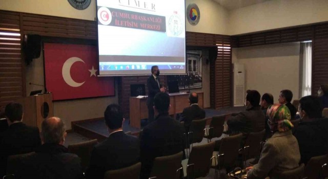 Ortacada CİMER bilgilendirme toplantısı düzenlendi