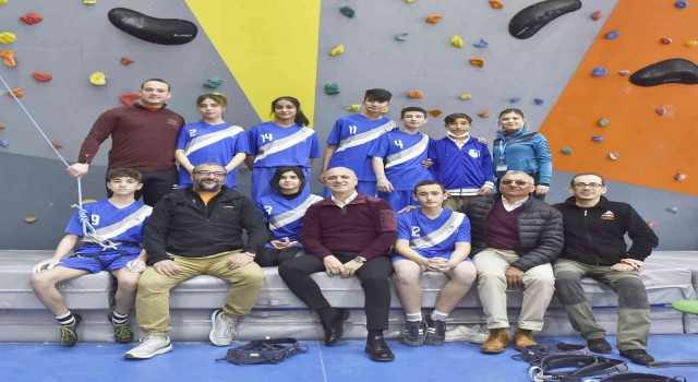 OSB Koleji Tırmanma Takımından Antalya birinciliği