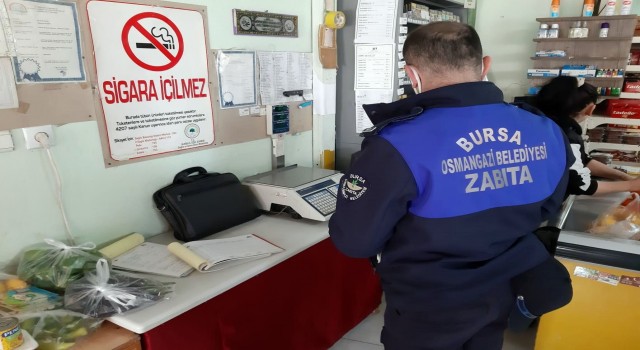 Osmangazide zabıtadan her gün KDV denetimi