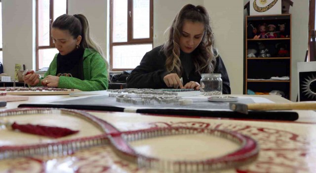 Osmanlı sanatı ‘filografi Yozgatlı kadınların ellerinde yeniden hayat buluyor