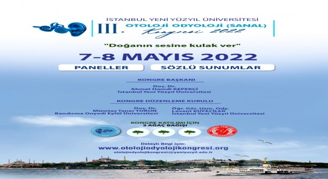 Otoloji ve Odyoloji Kongresinin üçüncüsü gerçekleştirilecek