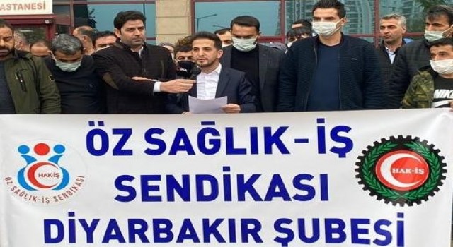 Öz Sağlık İş Sendikası Diyarbakır Şube Başkanı Aküzümden DİSKin iddialarına sert tepki