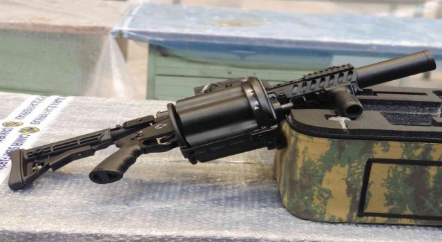 (ÖZEL) Jandarmaya, MKEden 40 mm Tamburalı Bombaatar