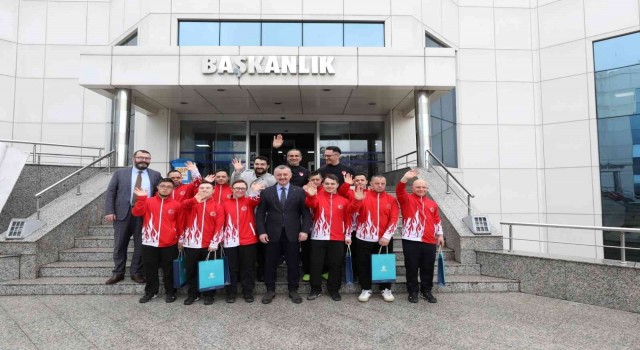 Özel sporcular, Cumhurbaşkanı Erdoğana verdikleri sözü tutmak istiyor
