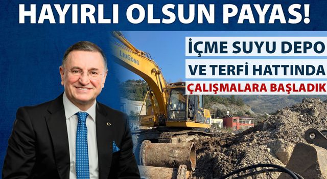 Payas’ta Depo Ve Terfi Hattı Çalışmaları Başladı