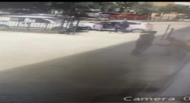Polis memurunun, kayınbiraderi tarafından vurulması kameralarda