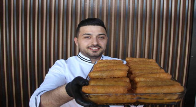 Ramazanın vazgeçilmez tatlısı kadayıf dolması iftar sofraları için hazır
