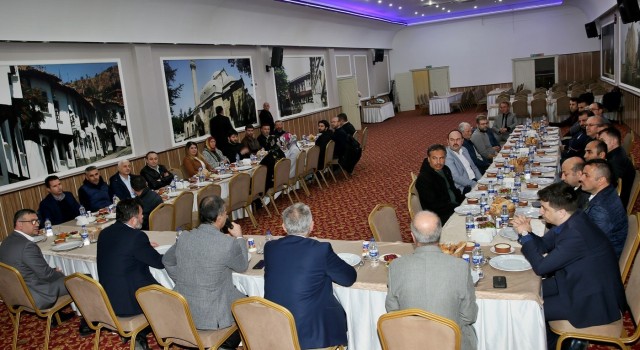 Rektör Çiftçi Eğitim Bir-Sen Üniversite Temsilciliğinin istişare toplantısına katıldı