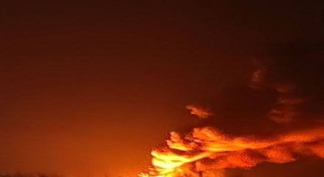 Rus ordusu Lutskta petrol deposunu vurdu