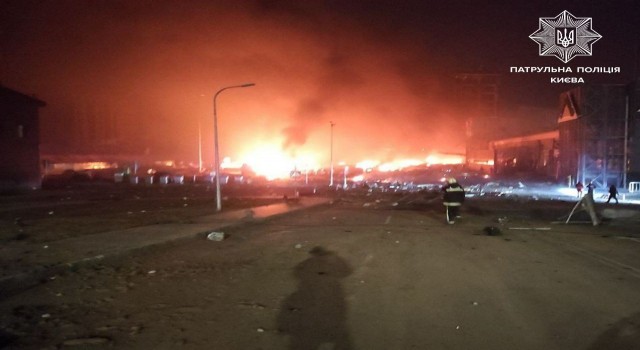 Rusya, Kievin merkezine yakın noktalara füze saldırıları gerçekleştirdi: 1 ölü