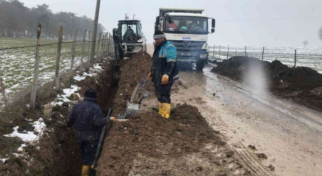 Samsunda 4 kırsal mahalle daha suya kavuştu