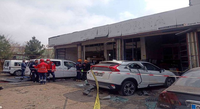 Sanayi Sitesi esnafı patlama anını anlattı: “Böyle patlama ancak savaşlarda olur”