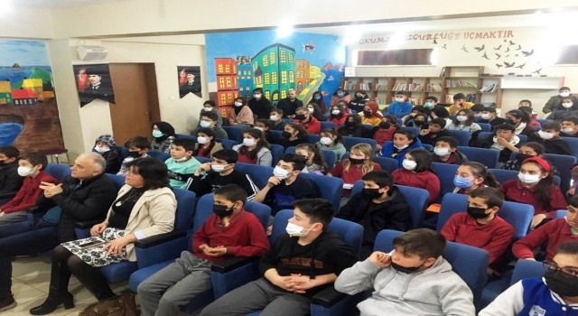 Saraylı öğrencilere suyun önemi anlatıldı