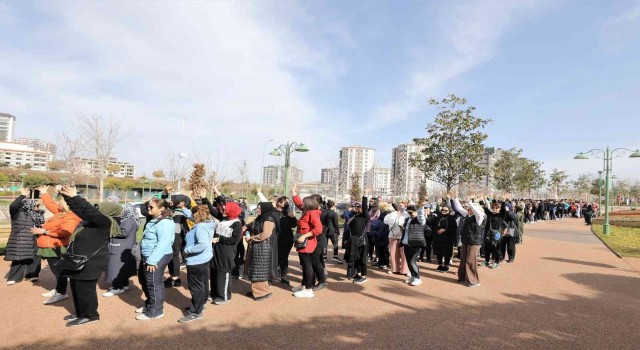 Şehitkamil Vadi Parkta sağlığa adım attılar