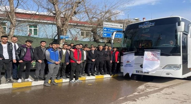 Şemdinlili gençlerin Çanakkale yolculuğu başladı