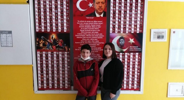 Şiir yarışmasında Yıldıray Baş ilçe bazında birinci ve Türkiye ikincisi oldu