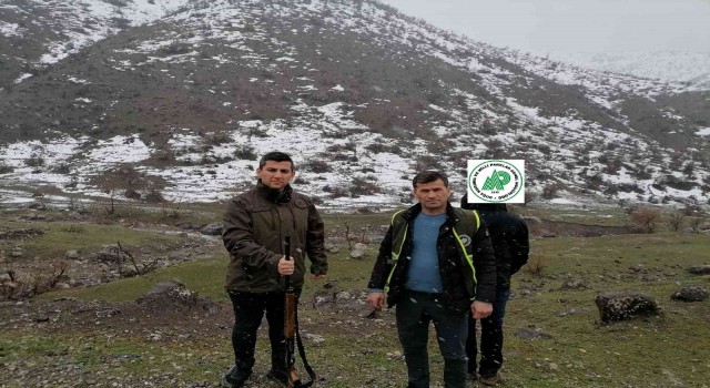 Siirtte kaçak avcılık yapan şahıs hakkında idari işlem yapıldı