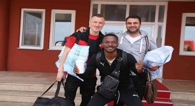 Sivasspor kafilesi Giresuna gitti